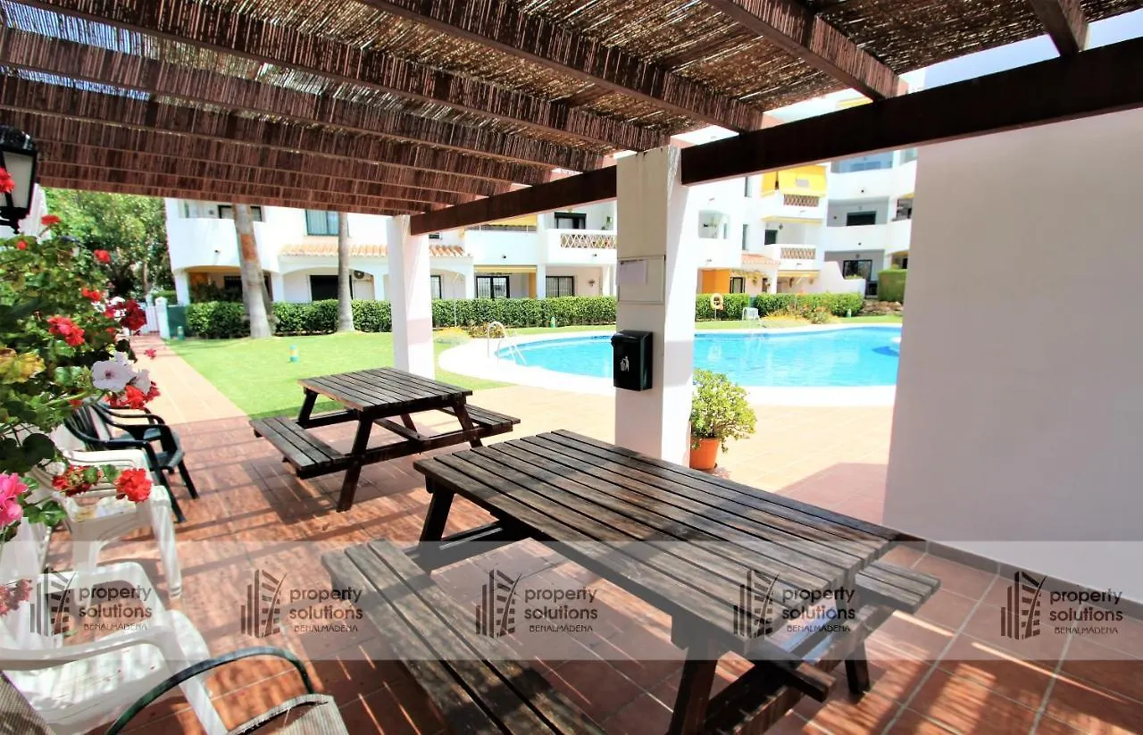 Pueblo Del Parque 2 - Soleada Terraza Con Jardin - Piscina Y Playa Lejlighed Benalmádena